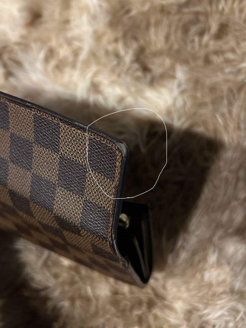 【レオちゃん】LOUIS VUITTON ルイ ヴィトン ダミエ 財布