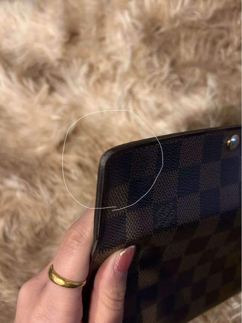 【レオちゃん】LOUIS VUITTON ルイ ヴィトン ダミエ 財布