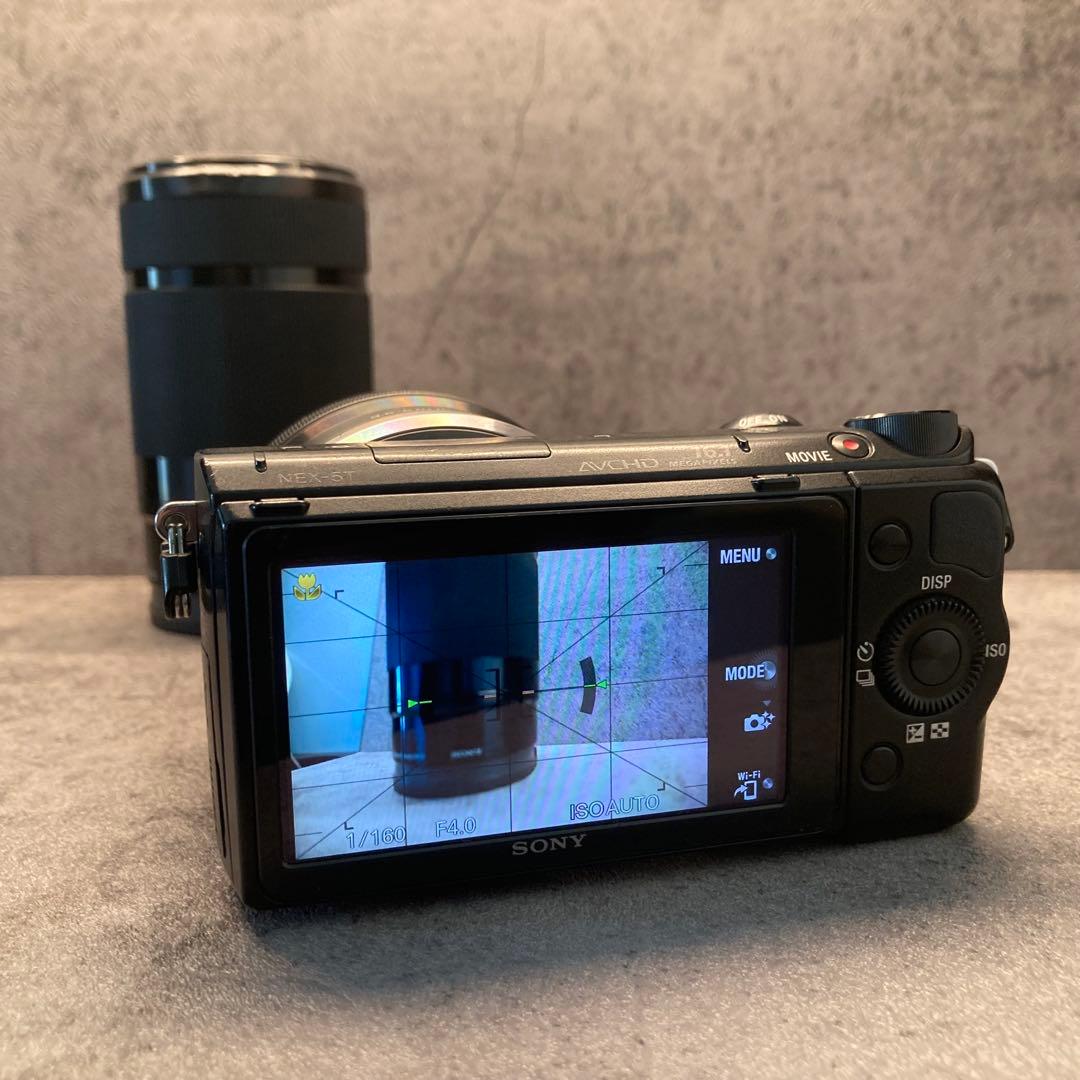 【スマホ転送・本体給電可能モデル】SONY NEX-5T レンズ3本セット