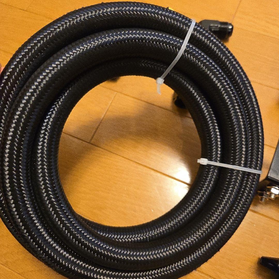 オイルクーラー 大小2つ ホース3m付