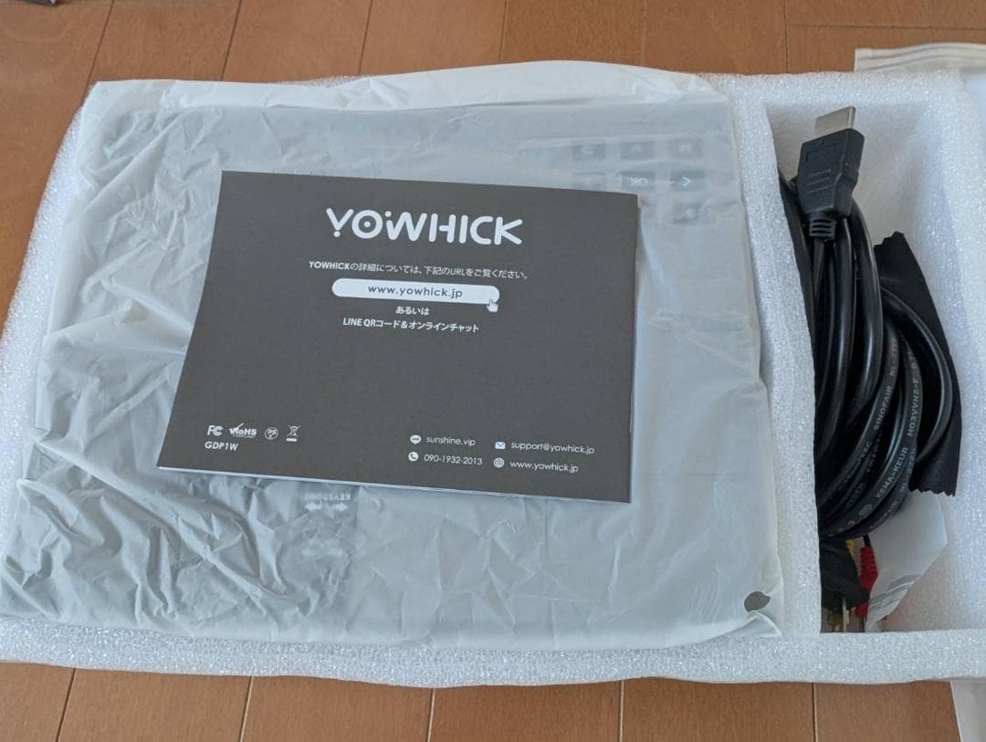 YOWHICK 1080Pプロジェクター GDP1W 本体