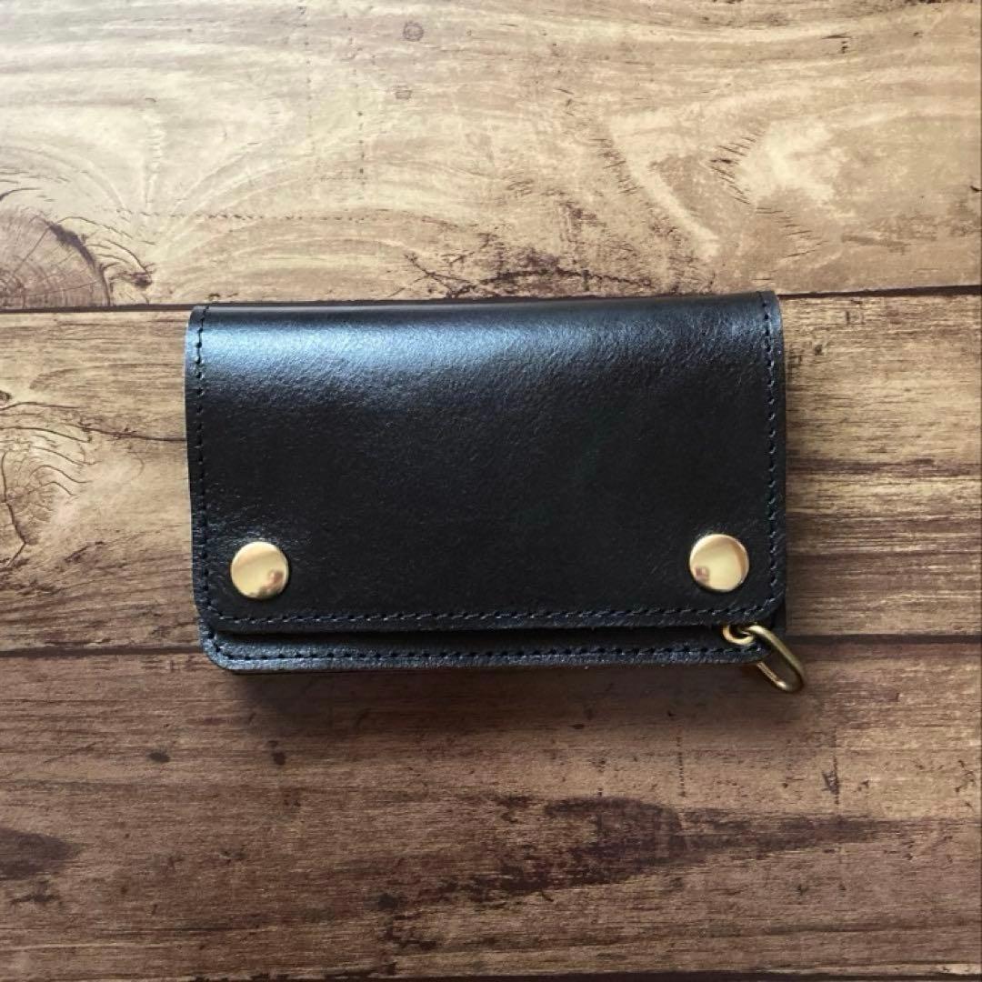 【なー！！断捨離中！】ミドルトラッカーウォレット【お札を折らずに収納】