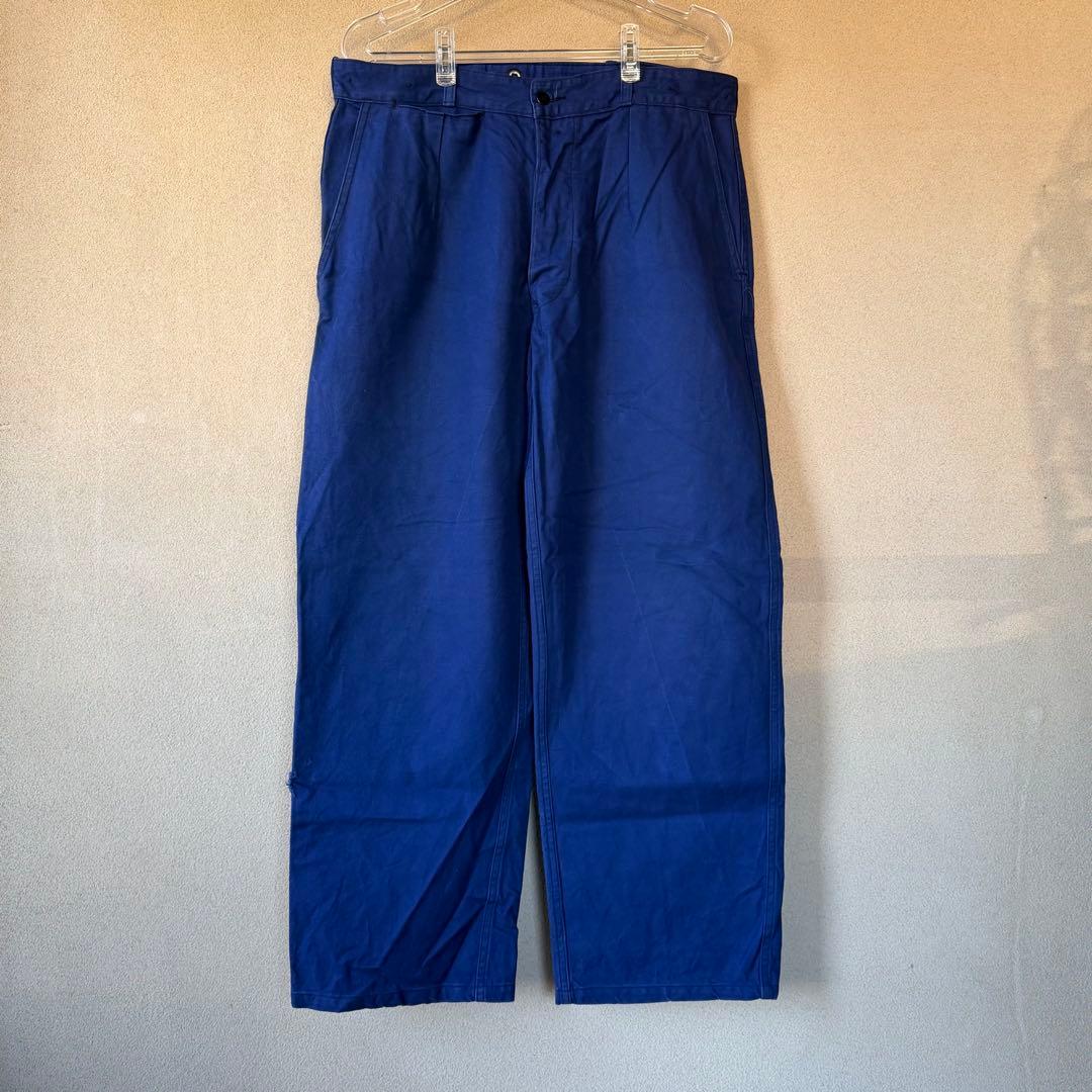 美品　50s フレンチワークパンツ　ボタンフライ