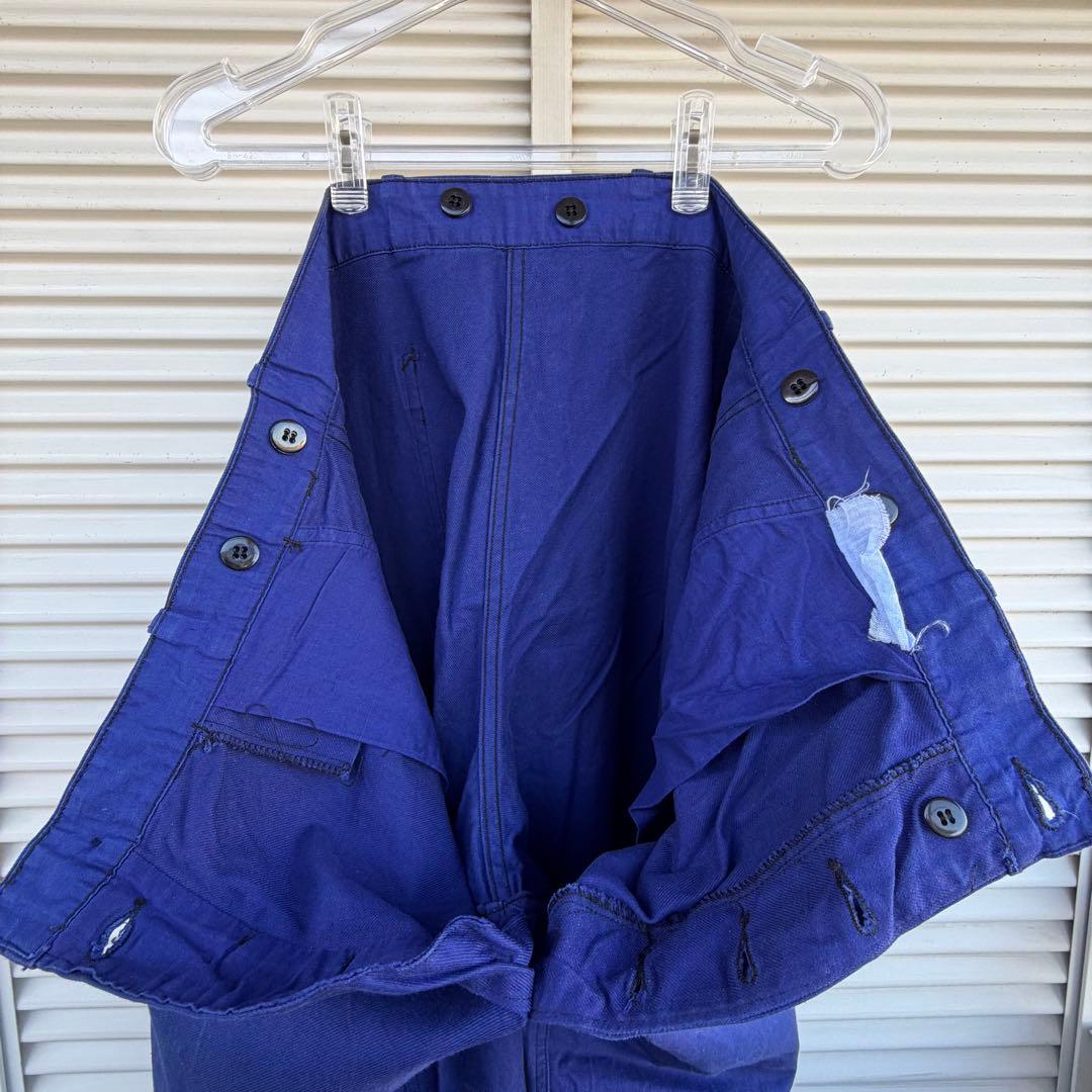 美品　50s フレンチワークパンツ　ボタンフライ