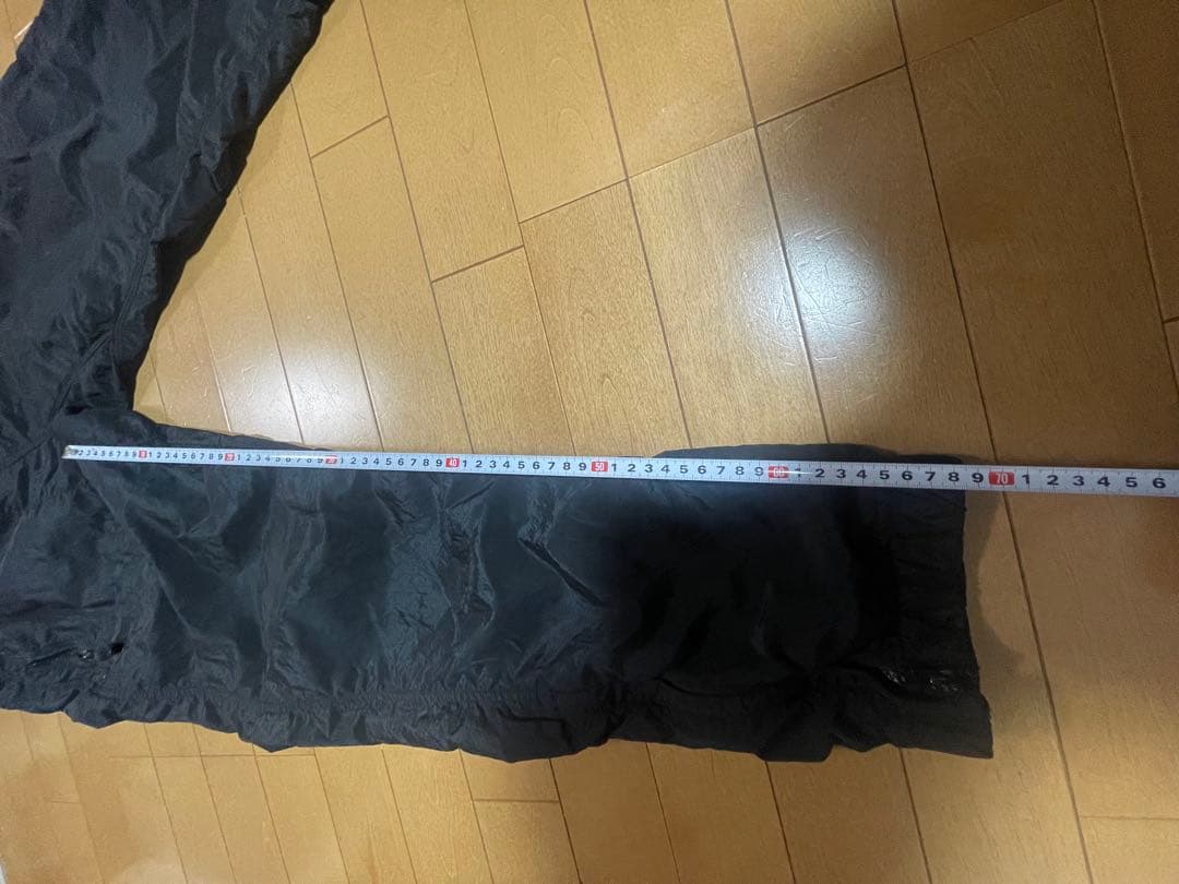 STONE  ブラックパンツ ナイロン Mサイズ