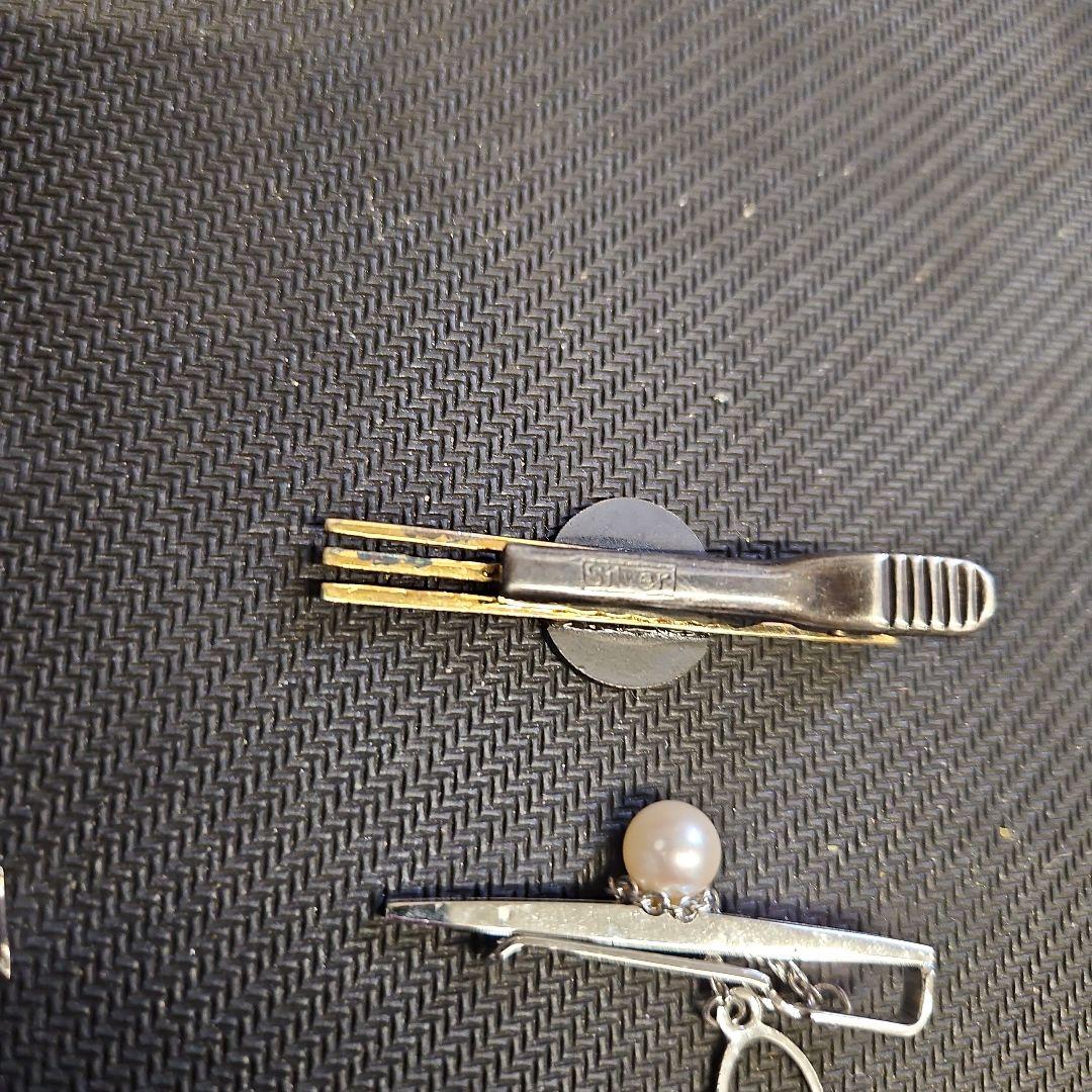 カ*ム様 カフス タイピン silver