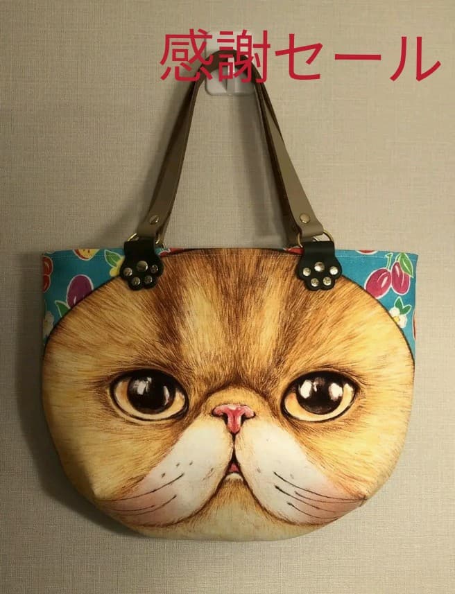 アミモモ☆コヤンイサムチョン☆クムお顔ぷっくりバッグポーチ☆猫バッグ2点