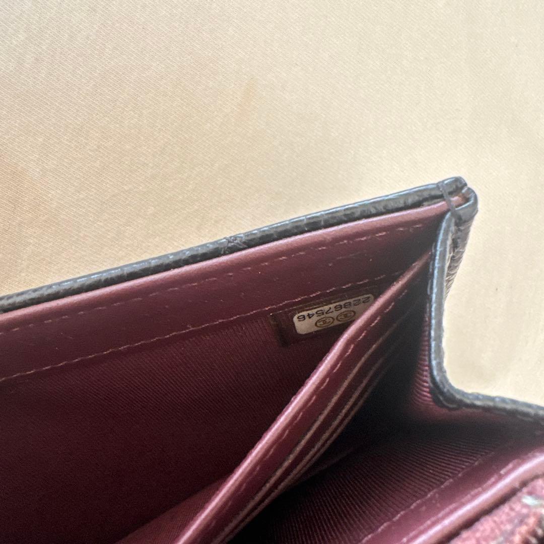 CHANEL 長財布 ブラック キルティング