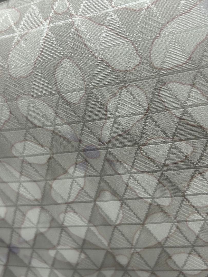 そらこ様IF-7 襦袢　長襦袢　象牙色　洗える正絹　ふるるん鱗文　単衣　美品