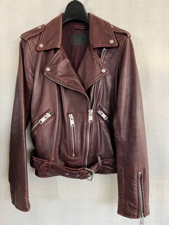 ALLSAINTS オールセインツ レザーライダースジャケット XS