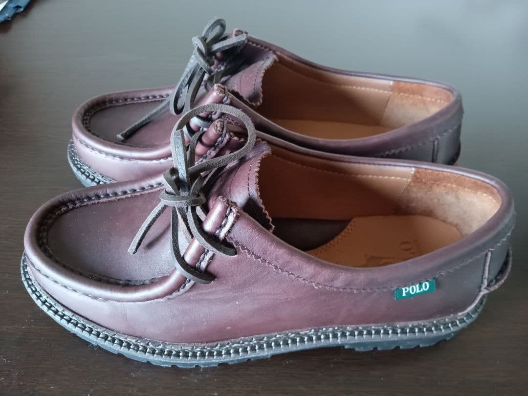 ア*0様 Polo ダークブラウン モカシン