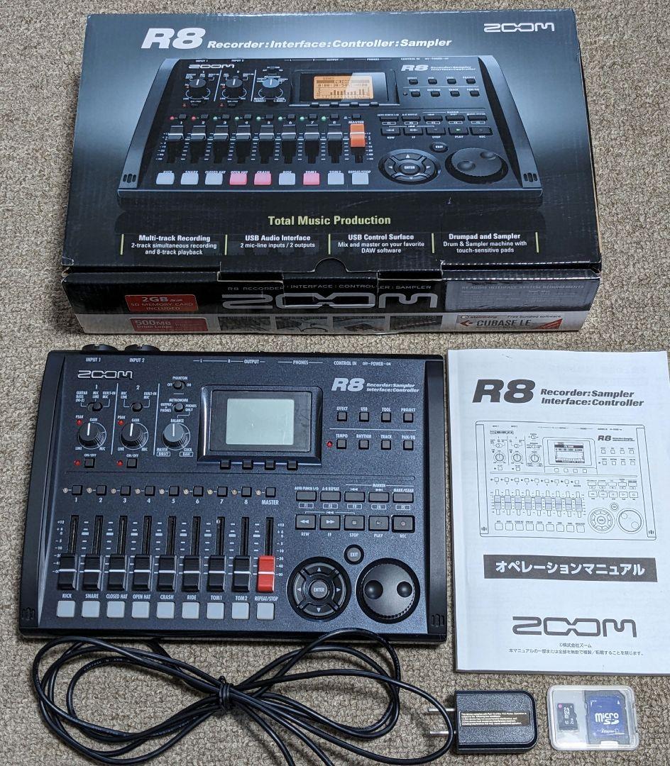 【美品】Zoom R8 マルチトラックレコーダー