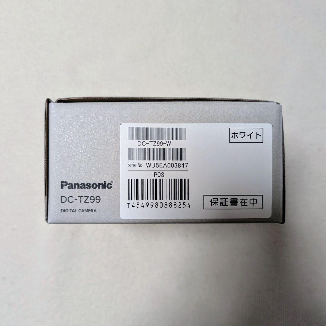 【新品】パナソニック DC-TZ99-W DCTZ99W ホワイト