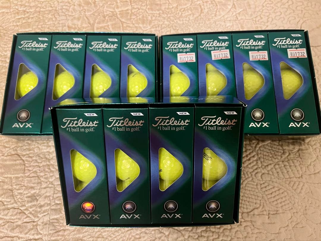 Titleist AVX ゴルフボール 3箱