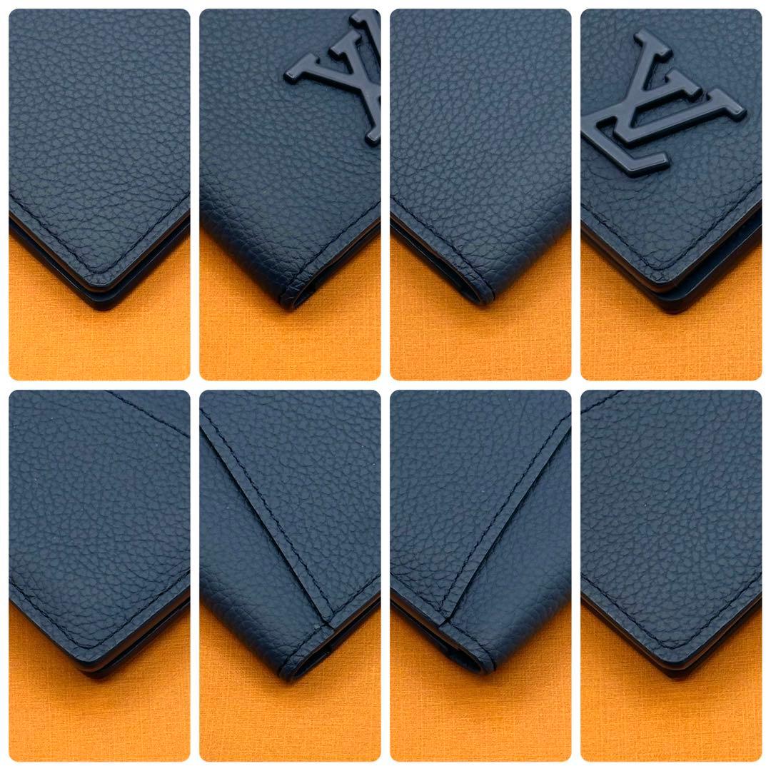 【超極美品】ルイヴィトン アエログラム オーガナイザー ドゥ ポッシュ マリーヌ