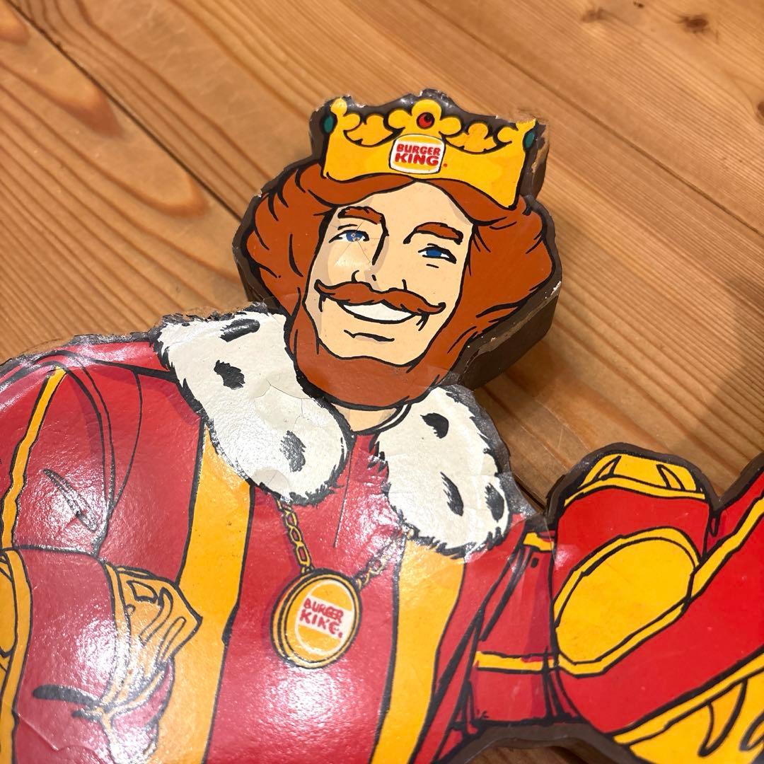 70年代　バーガーキング　ストアディスプレイ　サイン　アメトイ　店舗用