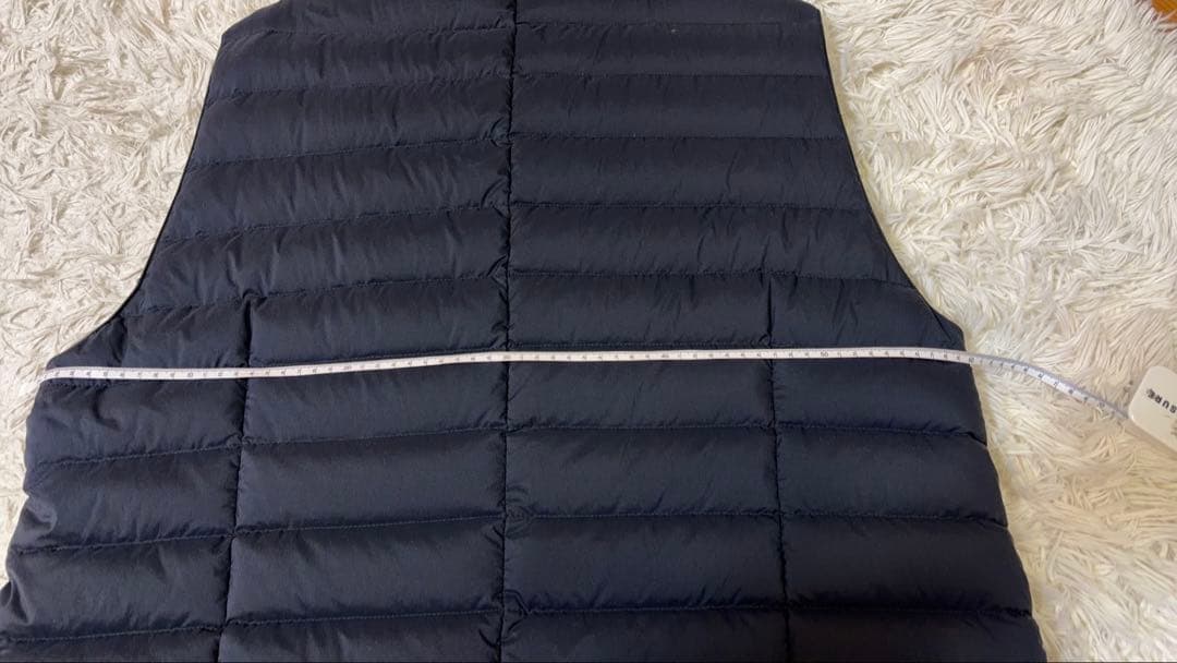 【極美品】MOORER ムーレー ダウンベスト ジレ 秋冬 58サイズ　ネイビー