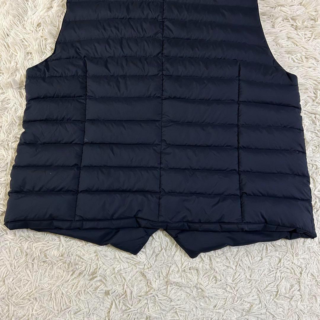 【極美品】MOORER ムーレー ダウンベスト ジレ 秋冬 58サイズ　ネイビー