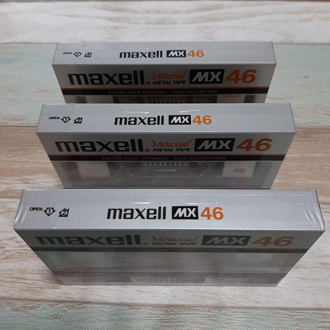 カセットテープ　maxell　MX46