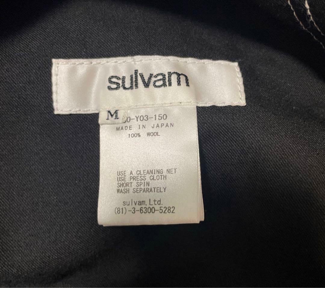 トップス sulvam 2021aw Chain stitch jumpsuit/ M