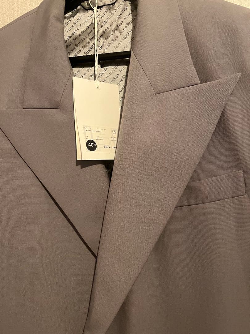 Acne Studiosスーツ ダブル　ジャケット/44 定価約14万