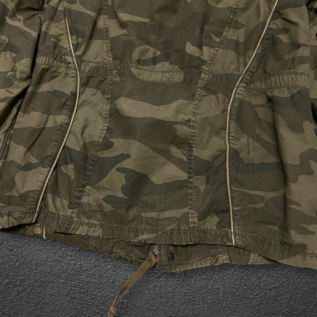 ジャケット・アウター goa camouflage big hooded bono jacket