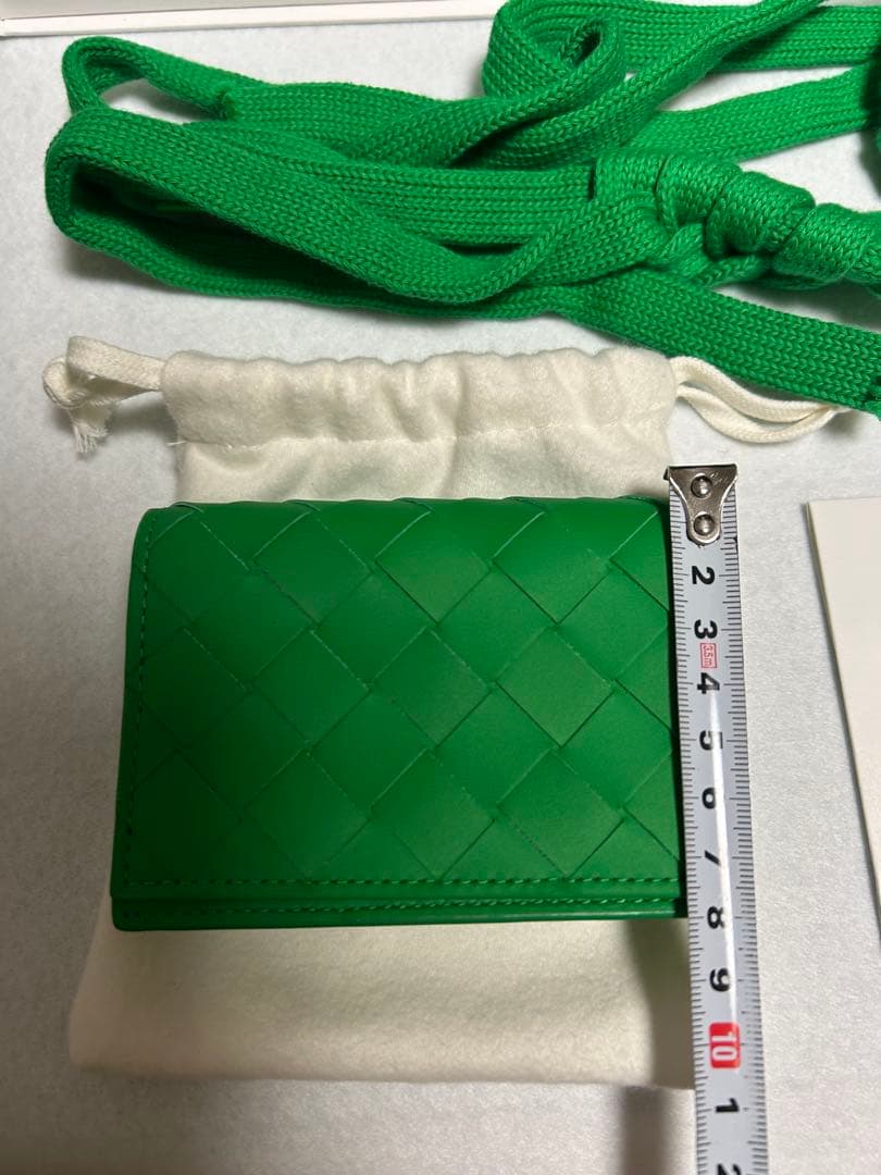 【未使用】BOTTEGA VENETA⭐︎グリーン⭐︎名刺入れ