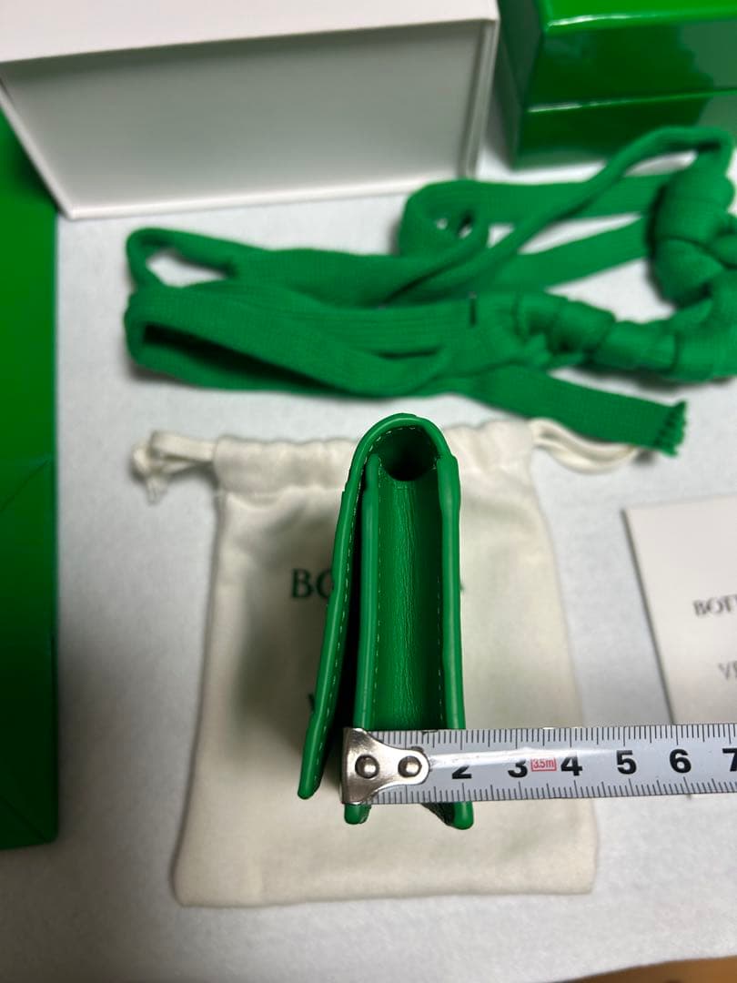 【未使用】BOTTEGA VENETA⭐︎グリーン⭐︎名刺入れ