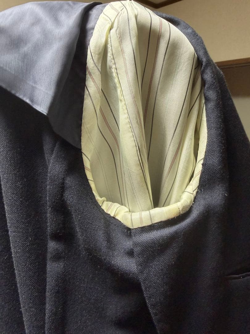 POLORALPH LAUREN ダブルブレスト ブレザー 紺 襟裏クレスト刺繍