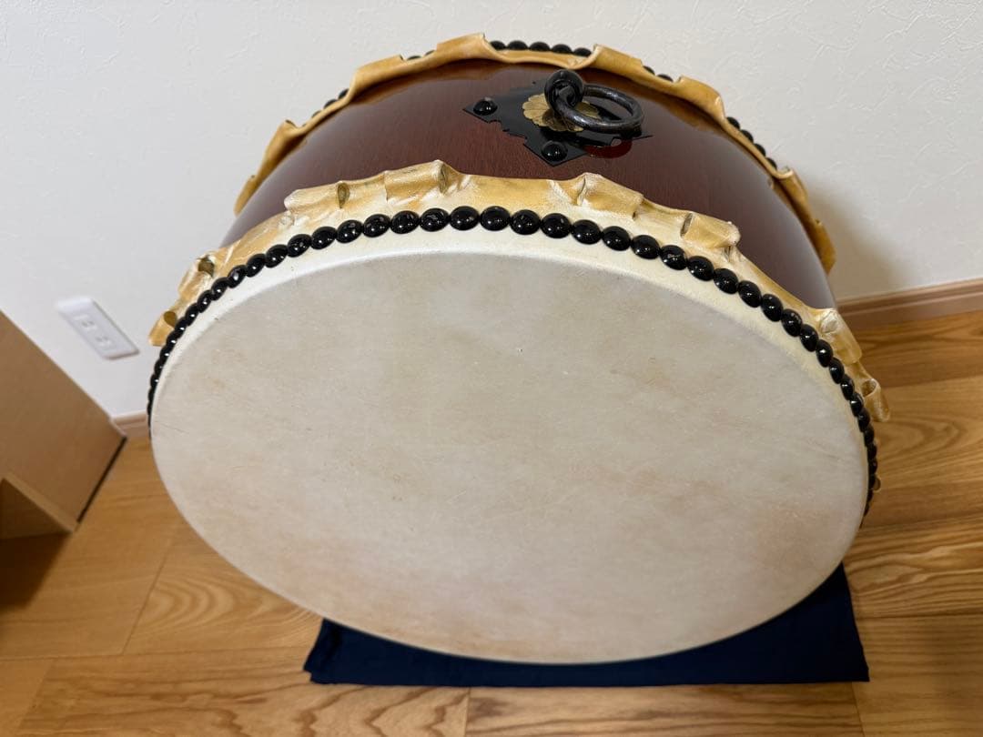 [たつ]平太鼓（川田太鼓）ケースつき（浅野太鼓製）