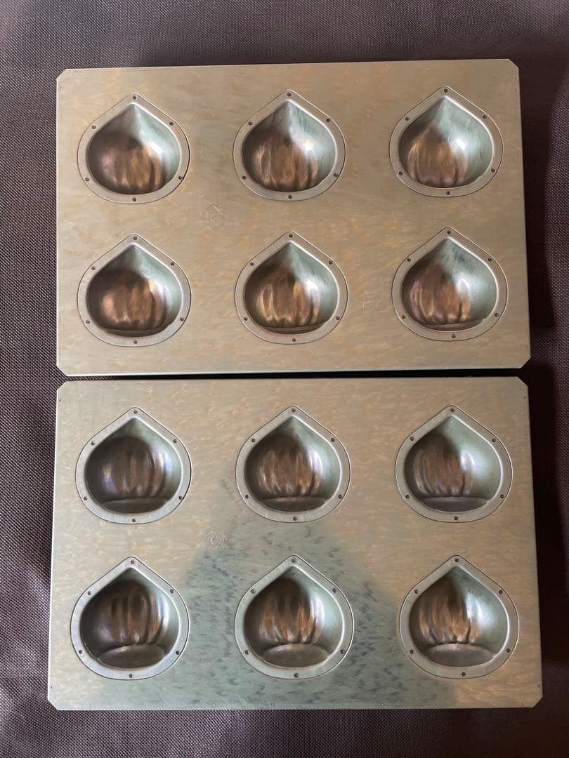 千代田金属　マロン型天板2枚セット