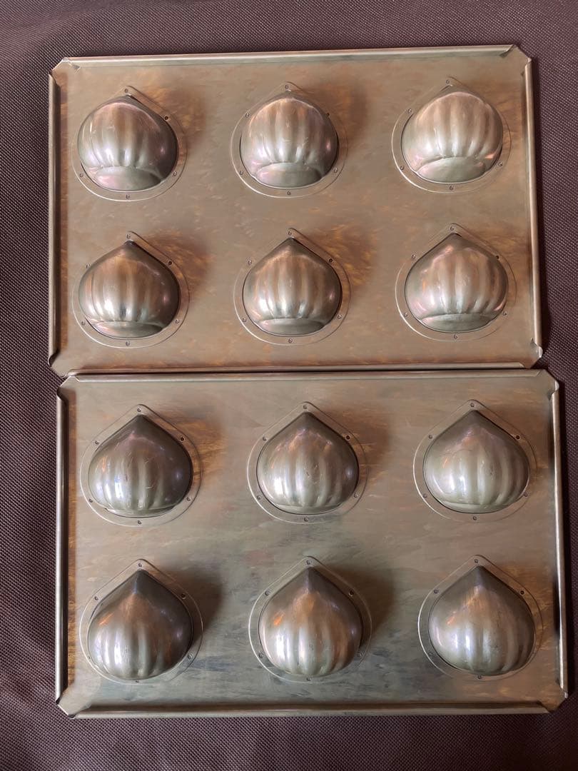 千代田金属　マロン型天板2枚セット