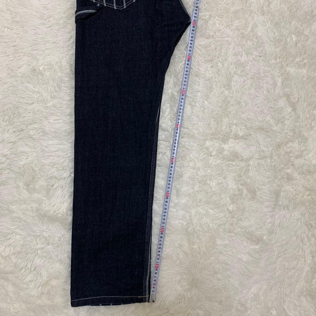 児島ジーンズ KOJIMA GENES ウォバッシュ切替ペインター デニムパンツ