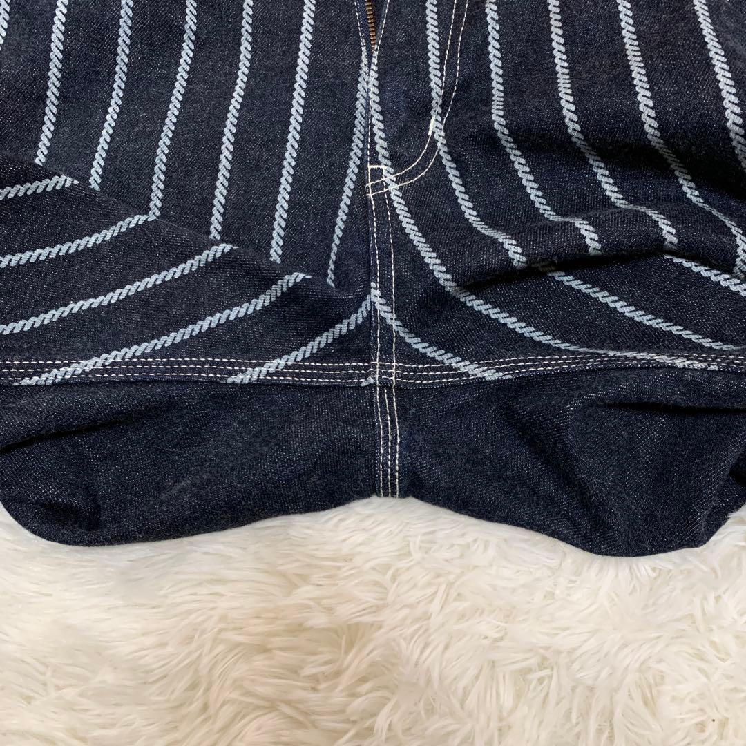 児島ジーンズ KOJIMA GENES ウォバッシュ切替ペインター デニムパンツ