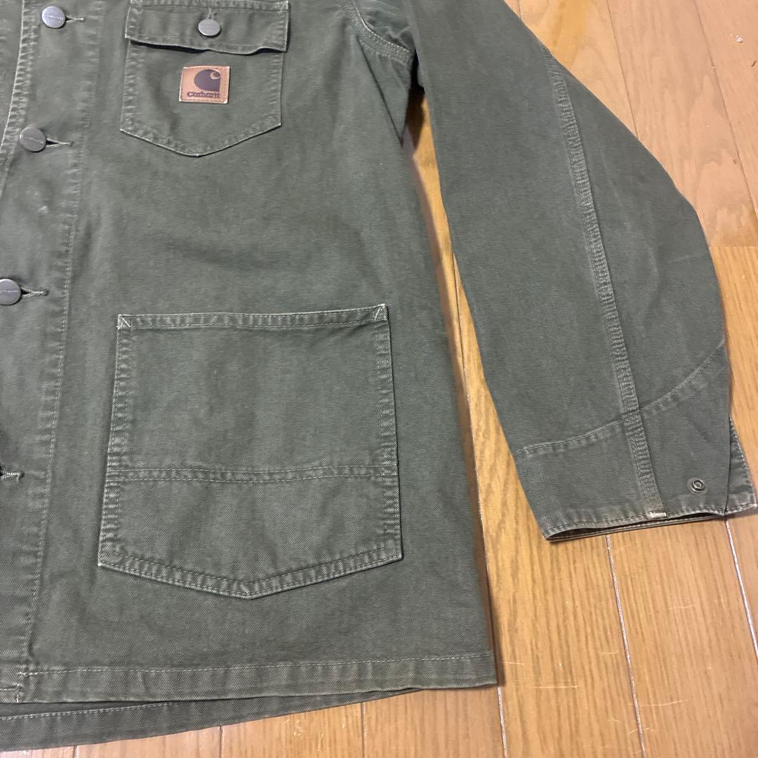 ★極美品★Carhartt カバーオール オリーブグリーン　希少サイズXL