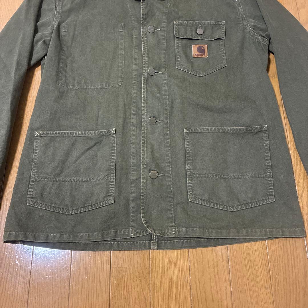 ★極美品★Carhartt カバーオール オリーブグリーン　希少サイズXL