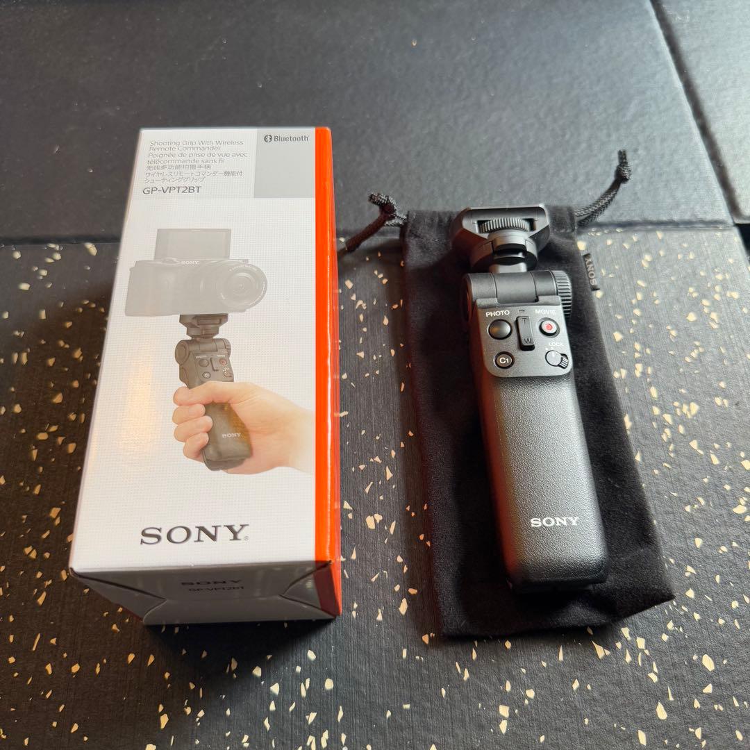 【極美品】SONY VLOGCAM ZV-1G グリップキット おまけ多数！
