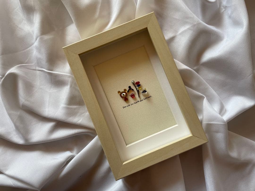 シーグラスアート　12か月カレンダー　　　　S-206