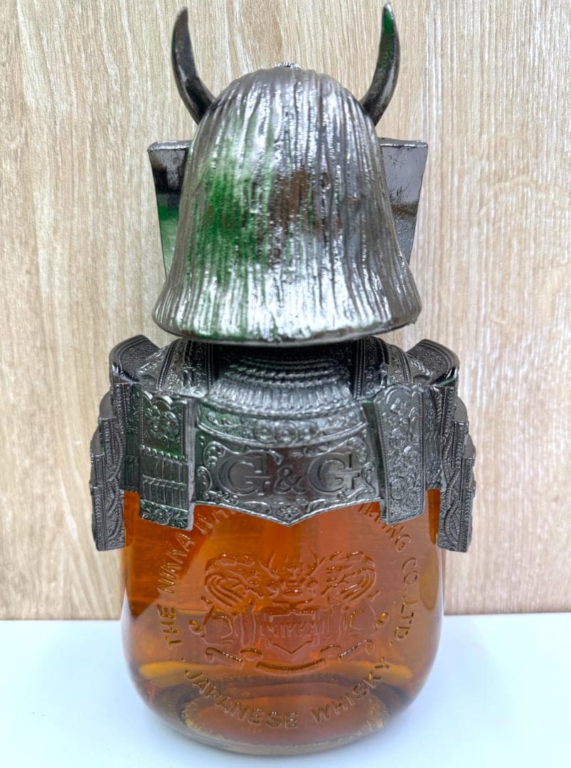★NIKKA　G&G　特級　武田信玄　甲冑ボトルキャップ　未開栓