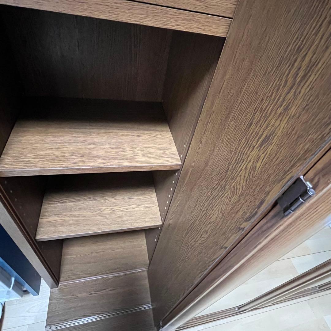 スライド式　本棚　書棚