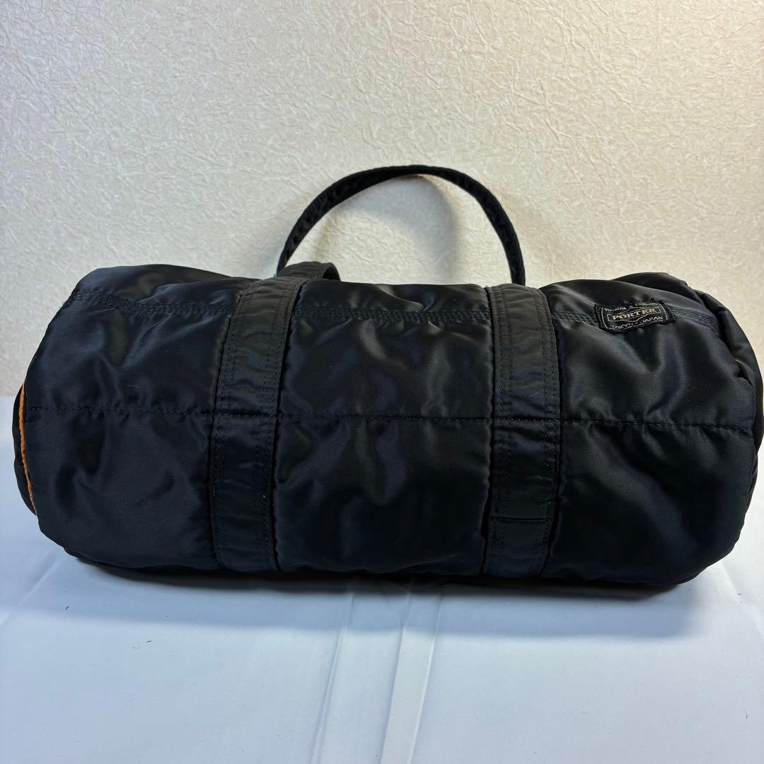 [未使用級] PORTER　タンカー　ドラムバッグ　ミニボストン　ダッフル