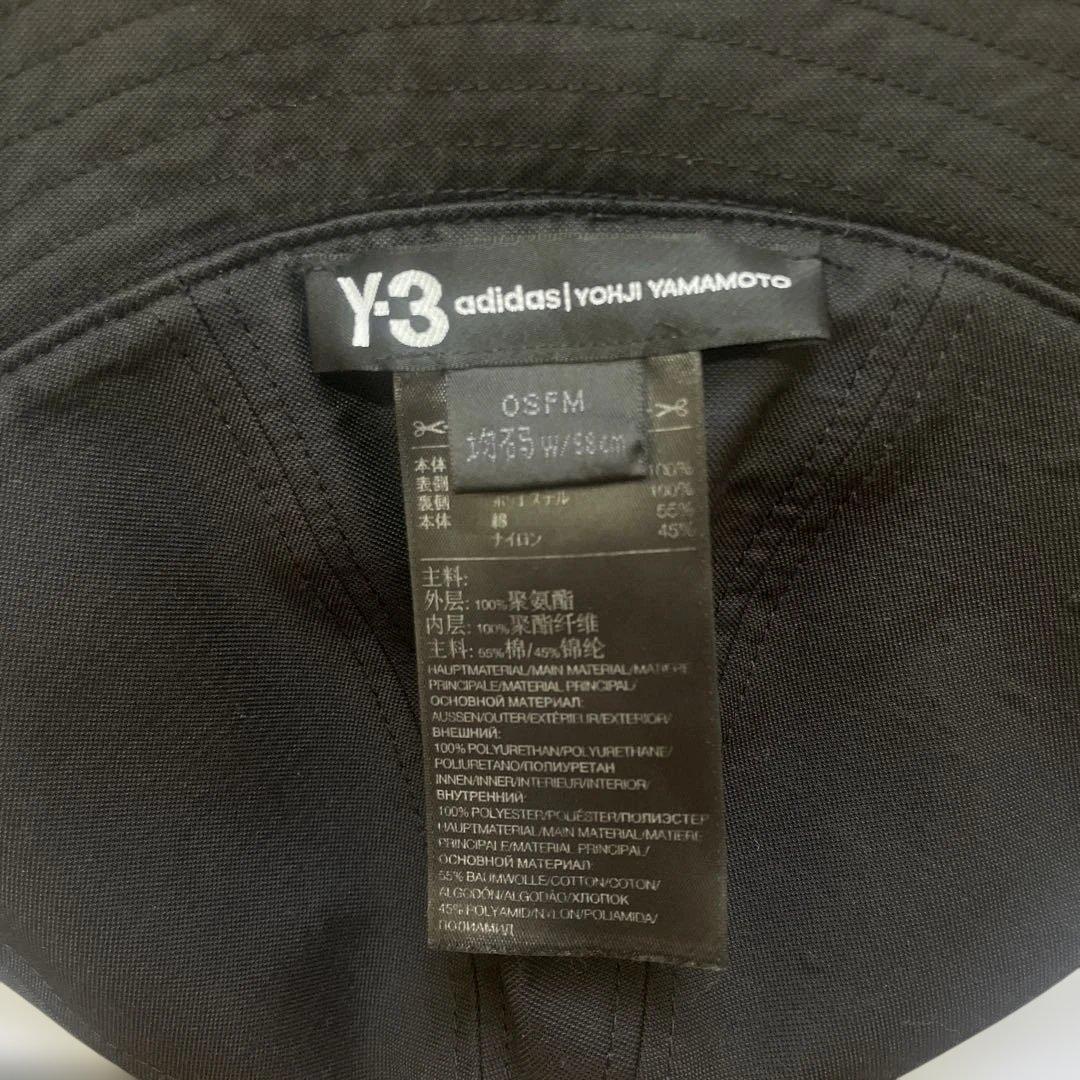 Y-3 ワイスリーバケットハットyohjiyamamoto adidasブラック
