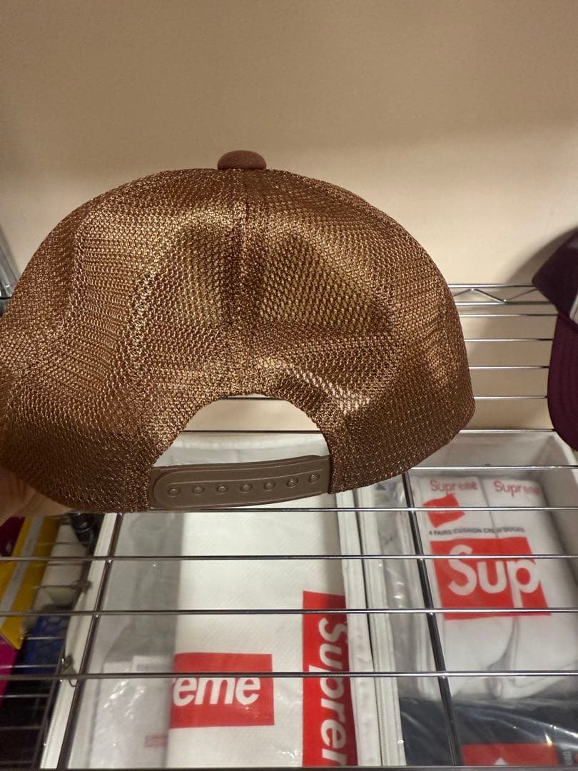 ヒステリックグラマー メッシュキャップ ブラウン