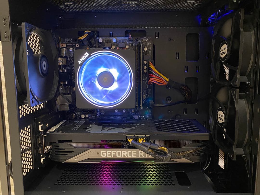 ゲーミング PC 3700X 3070 16GB 1TB モンハンワイルズ