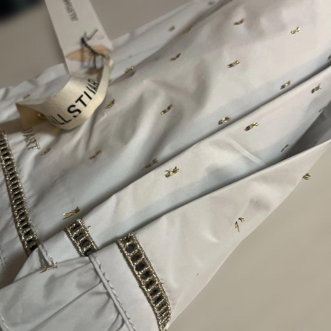 ジルスチュアート晴雨兼用傘 99% UVカット　キラキラ　フリル