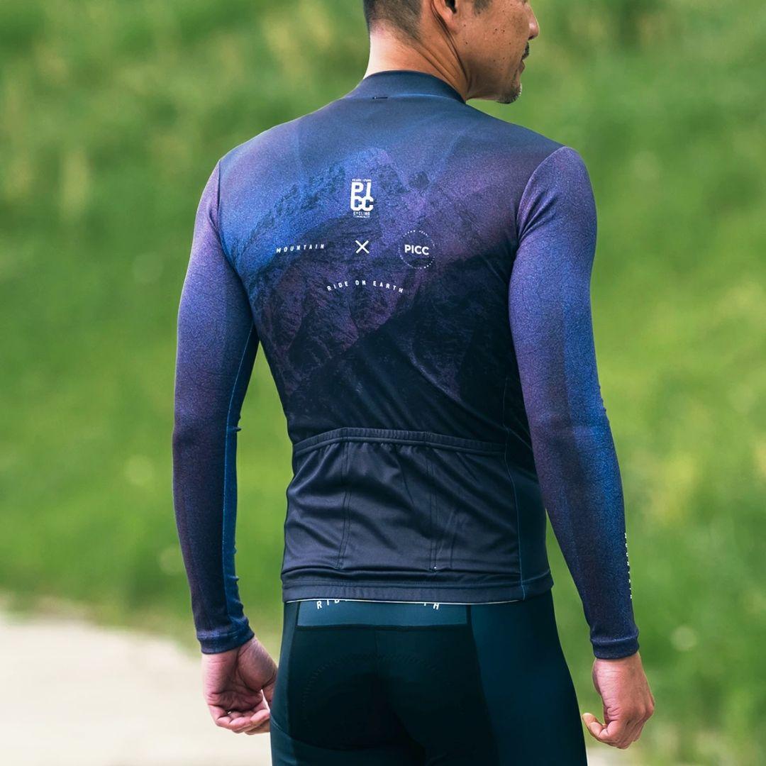 【新品】パールイズミ PICC ロングスリーブジャージ Mサイズ マウンテン