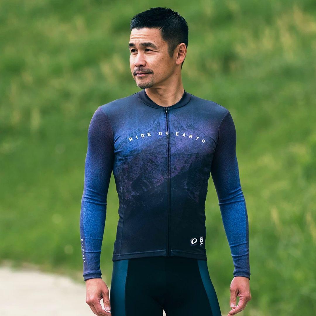 【新品】パールイズミ PICC ロングスリーブジャージ Mサイズ マウンテン