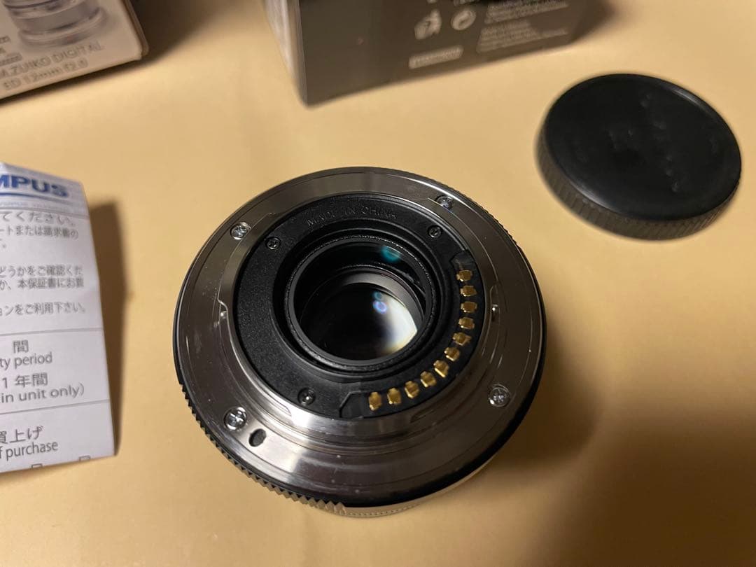 美品 OLYMPUS M.ZUIKO DIGITAL ED 12mm f2.0