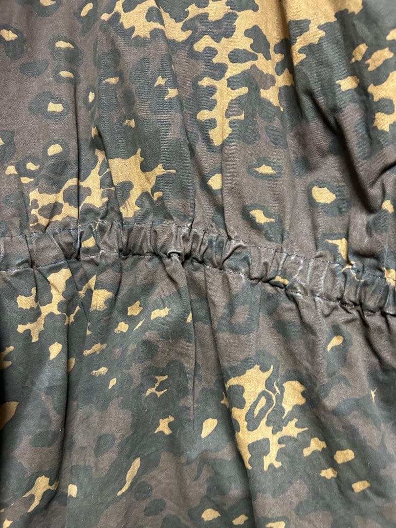 ナチス　ドイツ軍　オークリーフカモ　スモック　リバーシブル