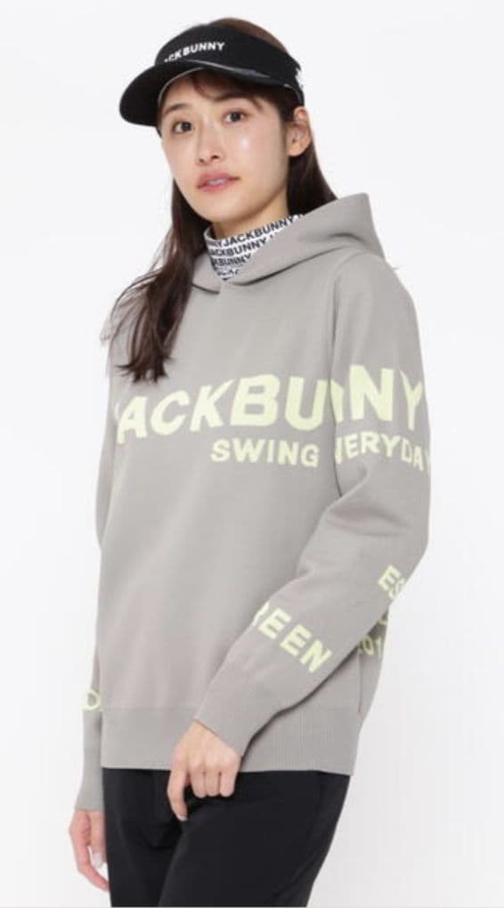 ★美品★2024年モデル Jack Bunny ニットプルオーバーパーカー　1